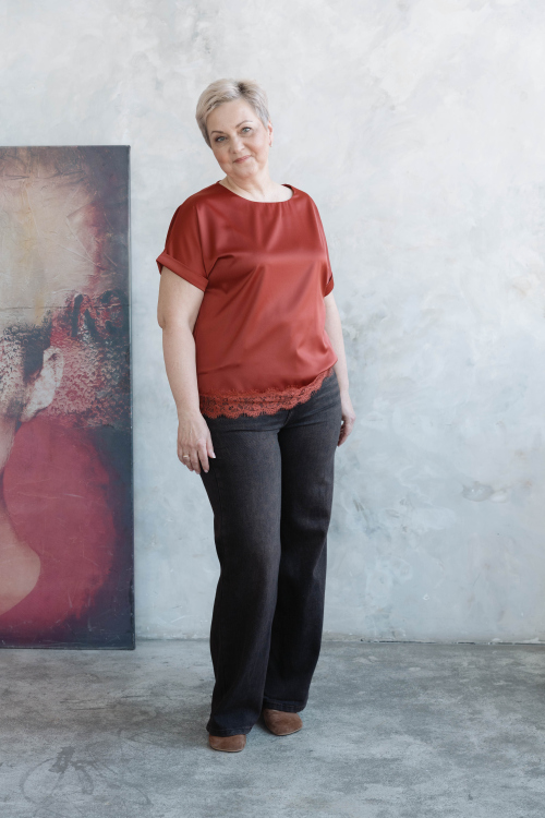 БЛУЗКА ревель/2603