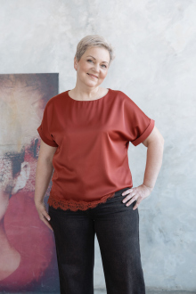 БЛУЗКА ревель/2603