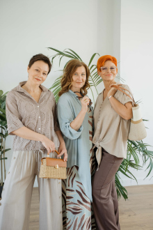 БЛУЗКА тоффи/2404